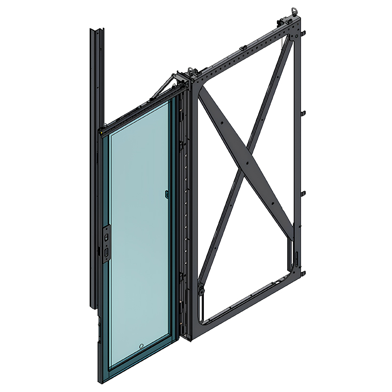 Full glass windbreaking wing 2018 (2/3)